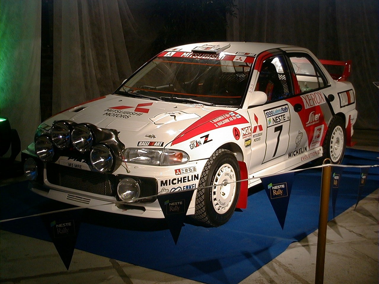 La Evo III da rally ufficiale del 1996