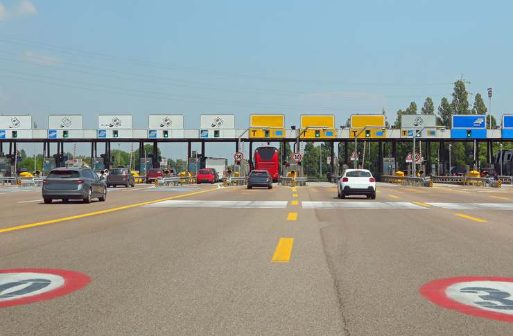 Casello pedaggio autostradale
