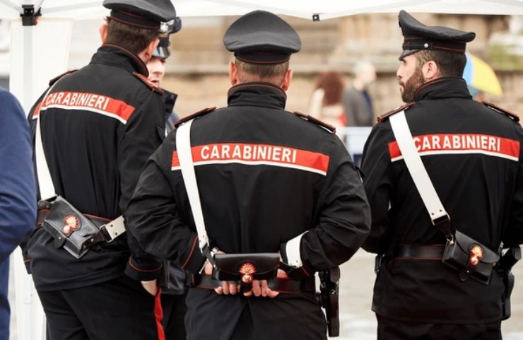 Indagine da parte dei Carabinieri