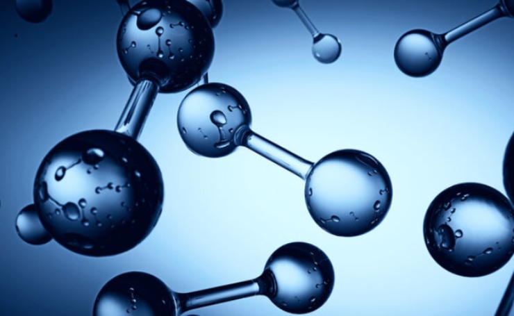 Particelle di idrogeno