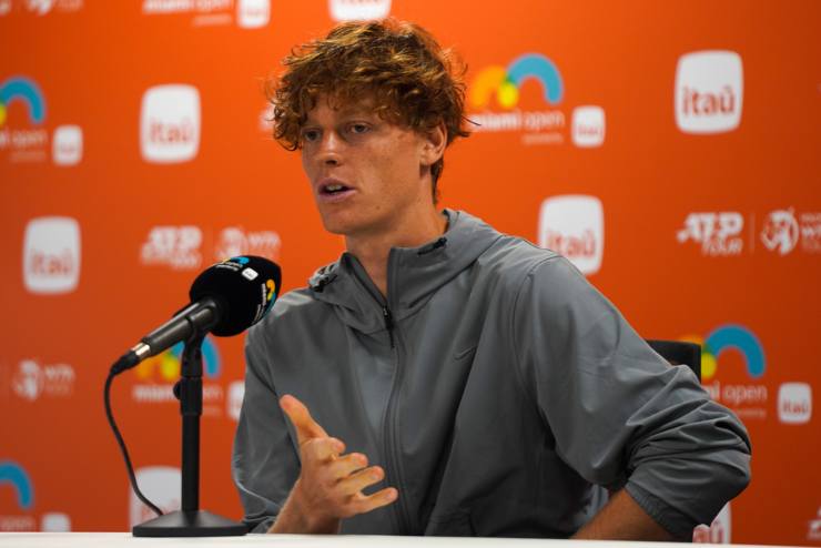 Sinner conferenza stampa