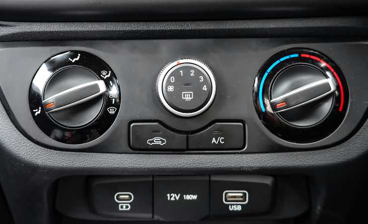 Aria condizionata in auto