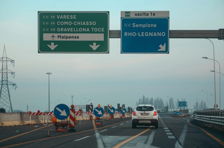 Autostrada italiana