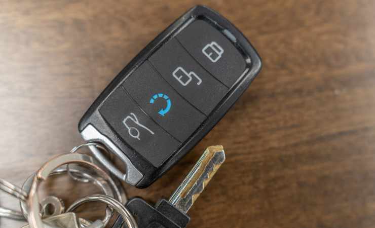 Chiave auto keyless
