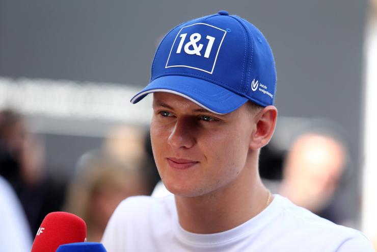 Mick Schumacher in pista