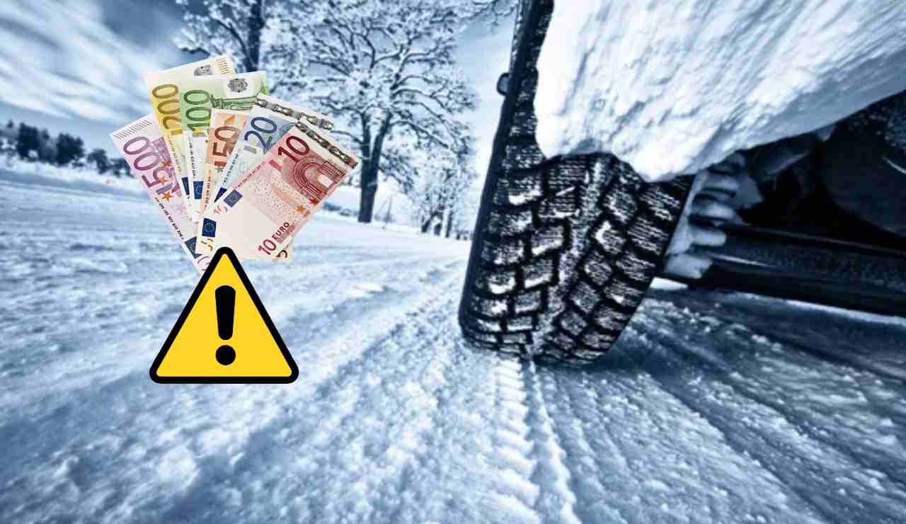 Gomme invernali e soldi (Depositphotos foto) - www.rally.it