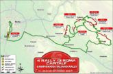 Cartina generale rally Roma 2016