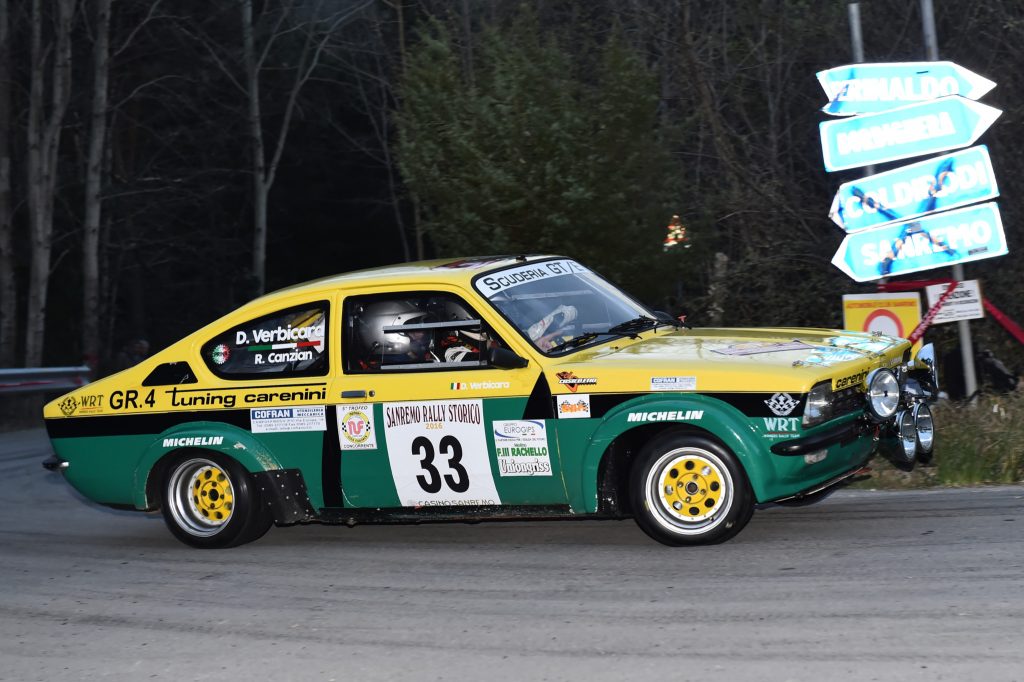 Rally Sanremo Storico, superati i 40 iscritti