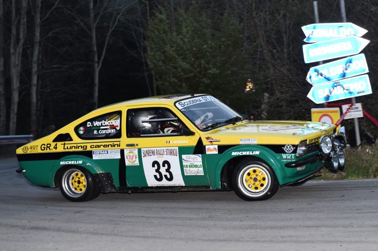 Rally Sanremo Storico, superati i 40 iscritti