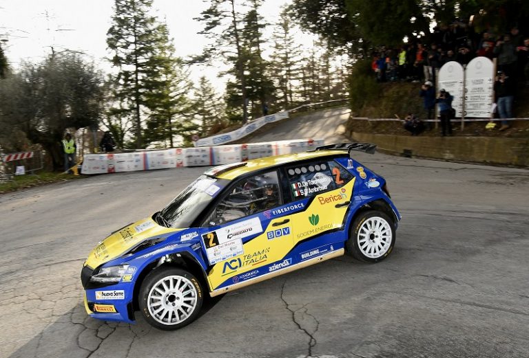 De Tommaso primo leader al Rally Ciocco