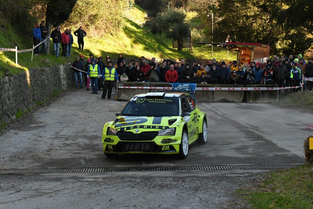 Michelini in testa al Rally Ciocchetto