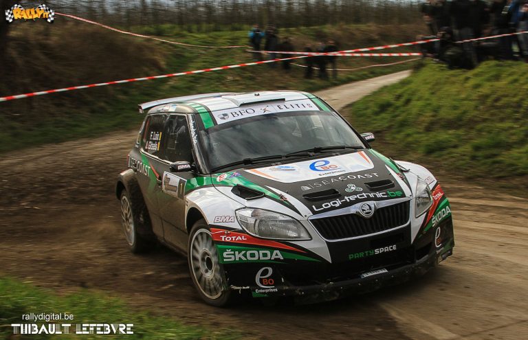 Camp.Belga : Loix torna sulla Fabia e vince il Rally van Haspengouw 2014