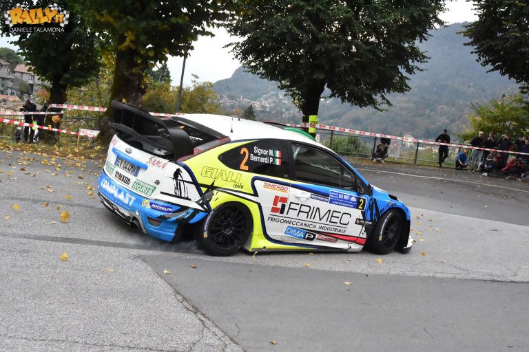 Signor e Bernardi vincono il Rally Trofeo ACI Como e conquistano il titolo di campioni italiani WRC