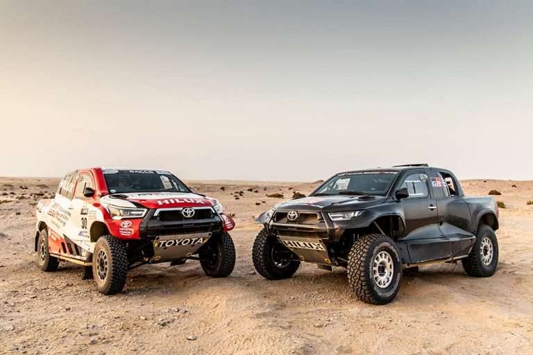 Ecco la formazione Toyota alla Dakar 2022