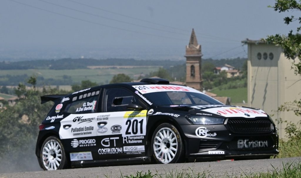 Tosi sfata il Rally di Salsomaggiore Terme