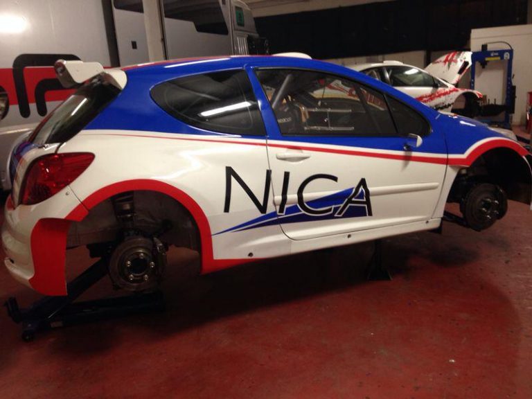 Bouffier in cerca della vittoria al Rally di Sanremo