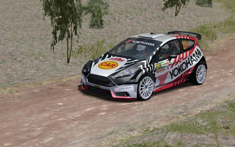 Gigi Ricci su Ford Fiesta R5 pronto per la prima del Trofeo Rally Terra