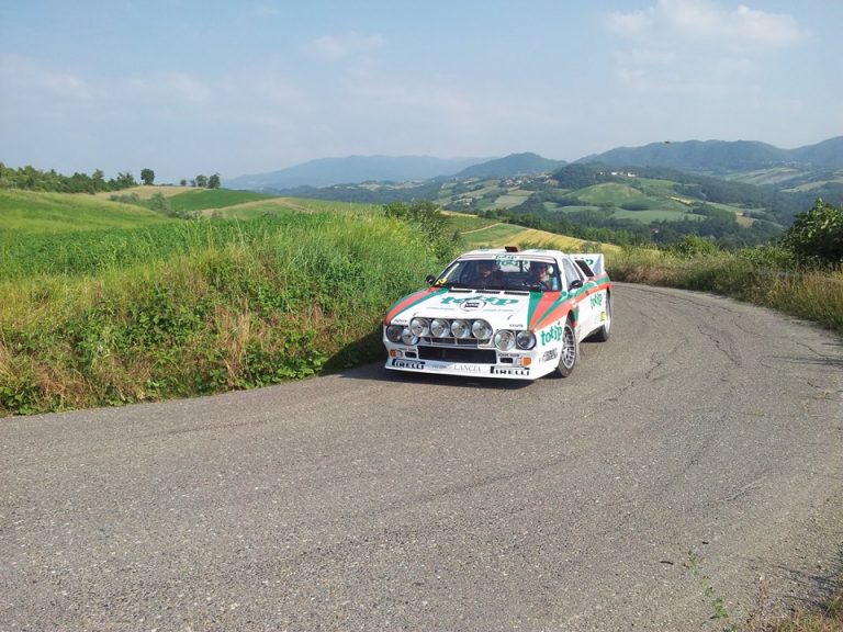 A Fortunago test esclusivo sulla Lancia 037