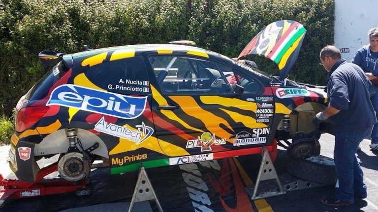 Targa Florio, Dopo PS9: Andreucci sempre al comando, Campedelli scivola in sesta piazza