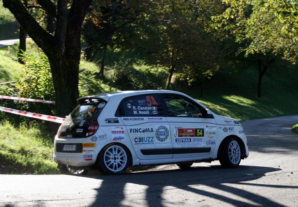 Riccardo Canzian è il primo campione del trofeo Twingo R1