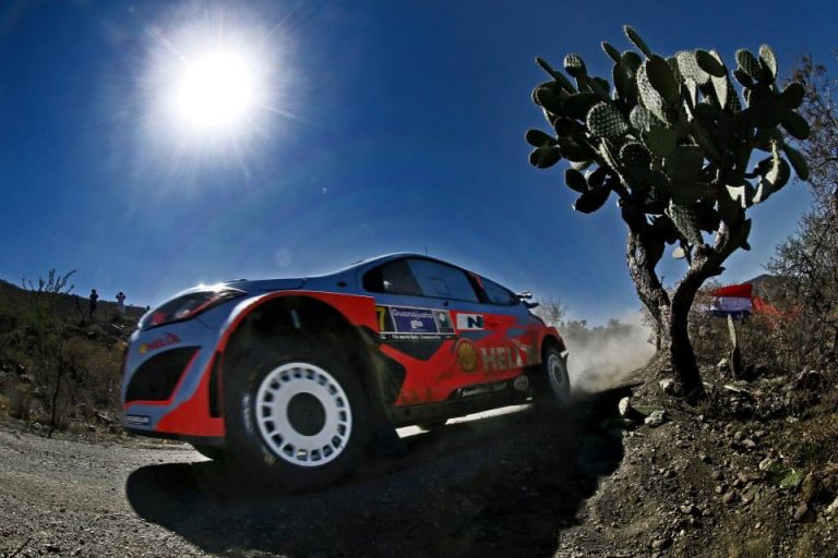 Messico, PS16: Miglior tempo di Ogier, Hirvonen tiene il ritmo del francese