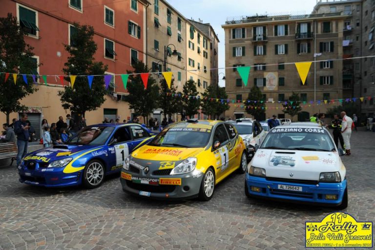 Tutto pronto per il Rally delle Valli Genovesi