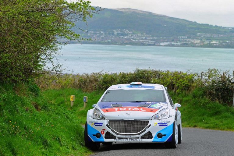 Irlanda, Dopo PS12: Il radiatore ferma anche la 208 R5 di Breen, Lappi sempre al comando