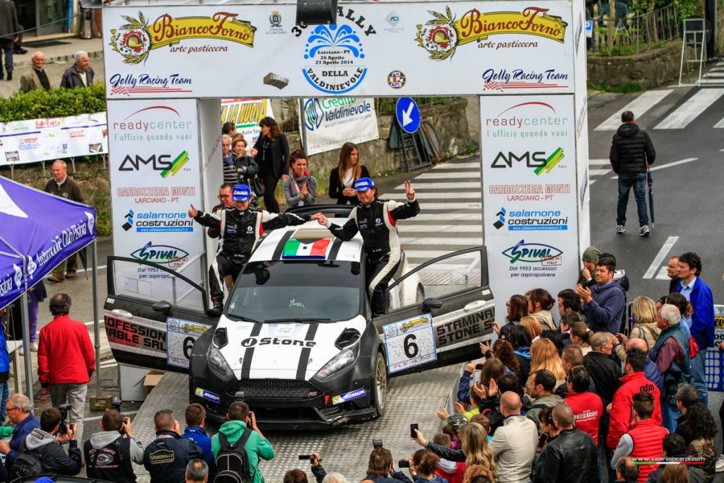 Al Rally della Valdinievole “Ciava” precede di soli 2″5 la Citroen DS3 R5 di Michelini