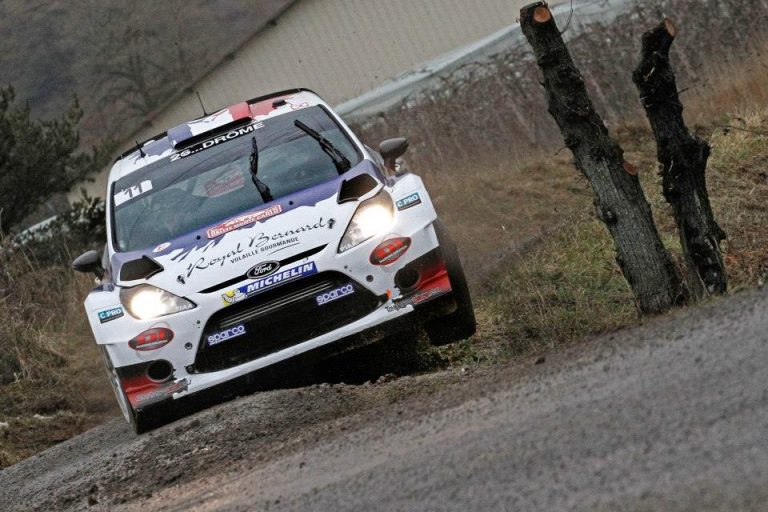 Bouffier e Panseri al via del Rally Liepaja – Ventsplis su Citroen DS3 RRC