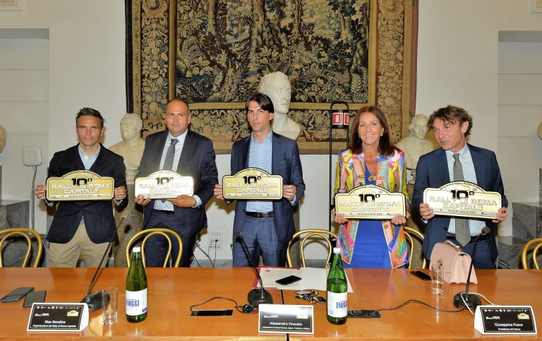 Presentato il Rally di Roma Capitale 2022