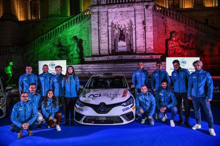 Al Campidoglio tolto il velo sul Campionato Italiano Assoluto Rally Junior 2022