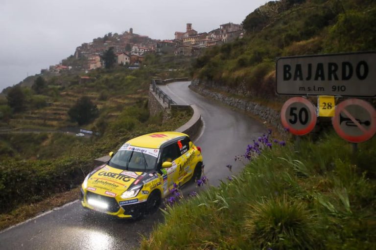 Simone Goldoni al Rally Targa Florio