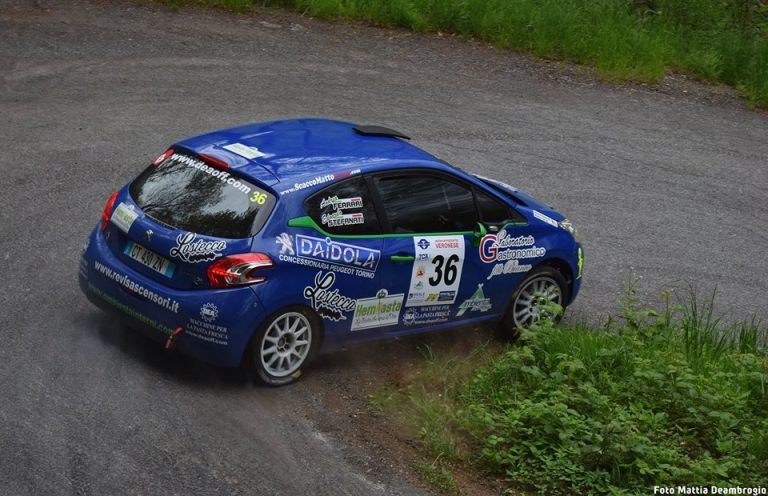 Stefanati al Rally Città di Torino