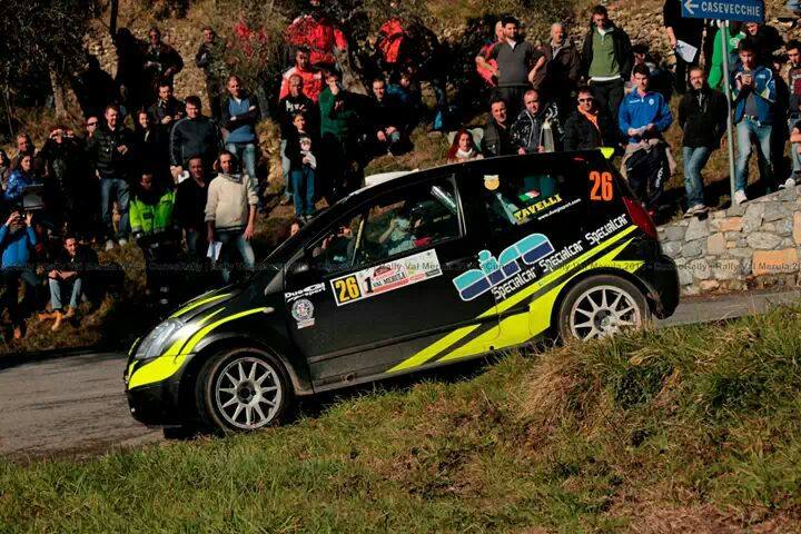 Tavelli e Cottellero si aggiudicano la classe R2B alla Ronde della Val Merula