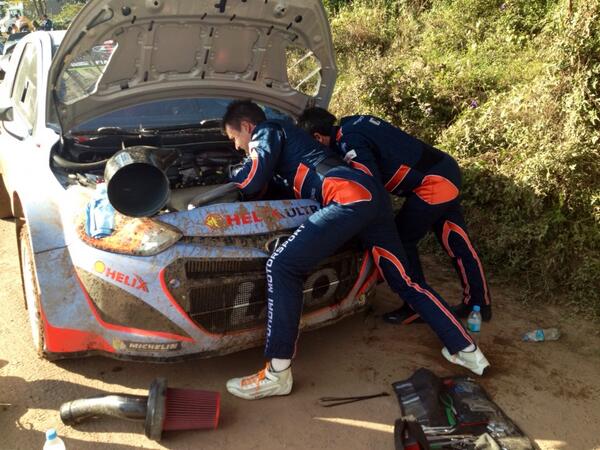 Argnentina, PS3: Latvala passa al comando, Sordo soffre la mancanza del turbo