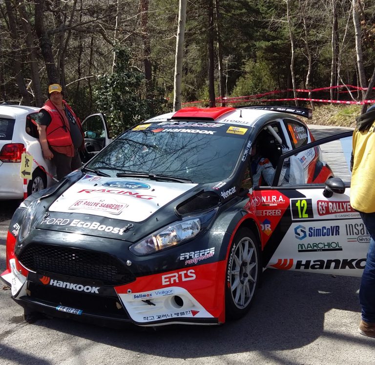 Biggi-Nari al Val Merula su Ford Fiesta R5