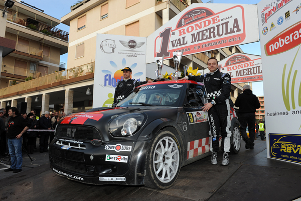 La MINI WRC Gino – Ravera ha vinto il rally Ronde Valmerula