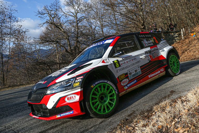 FABIO ANDOLFI PRONTO PER IL RALLYE SANREMO