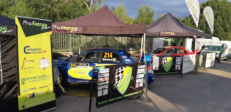 AL RALLY DUE VALLI GRANDE PRESTAZIONE DELLA PRO ENERGY MOTORSPORT