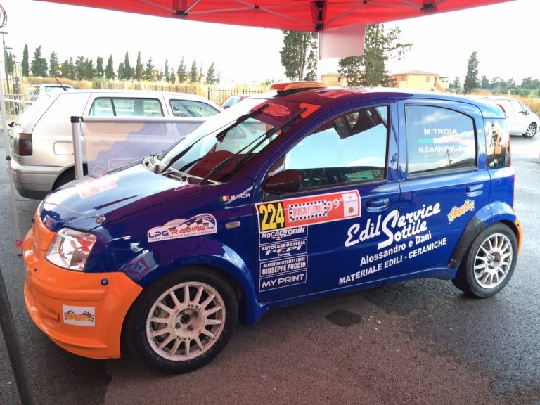 Insieme a Matteo Troia e Carnevale alla 99ª Targa Florio