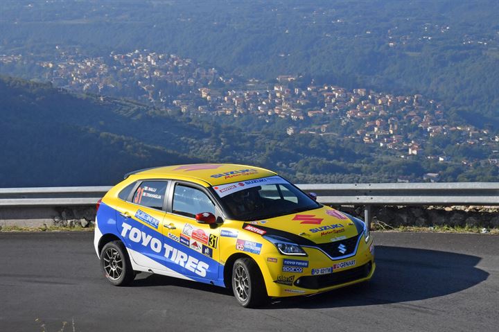 Il battesimo della nuova Suzuki Baleno SR al Rally di Roma