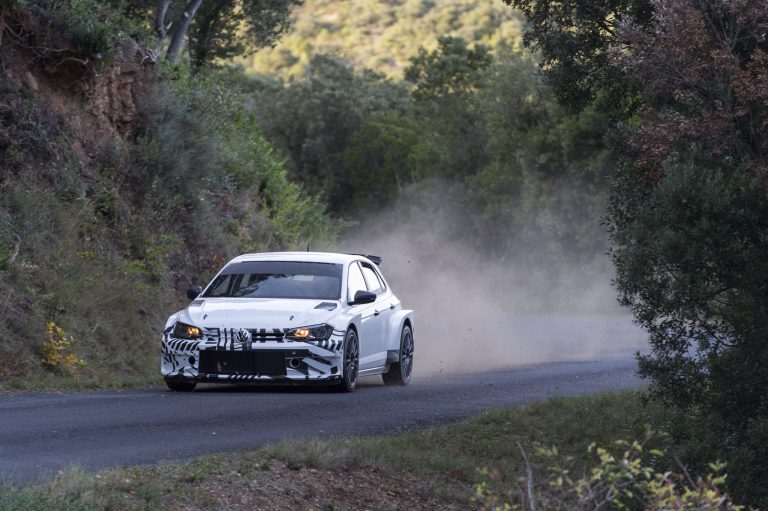VW Polo R5, debutto al Catalunya