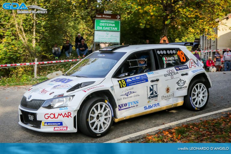 Erbetta, vice campione nel CIWRC, alla prima in R5