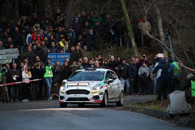 Ottimo Bernardi al Rally Sanremo Junior