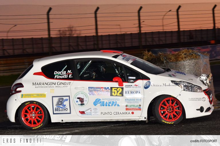 Adria Rally Show, Finotti ai piedi del podio