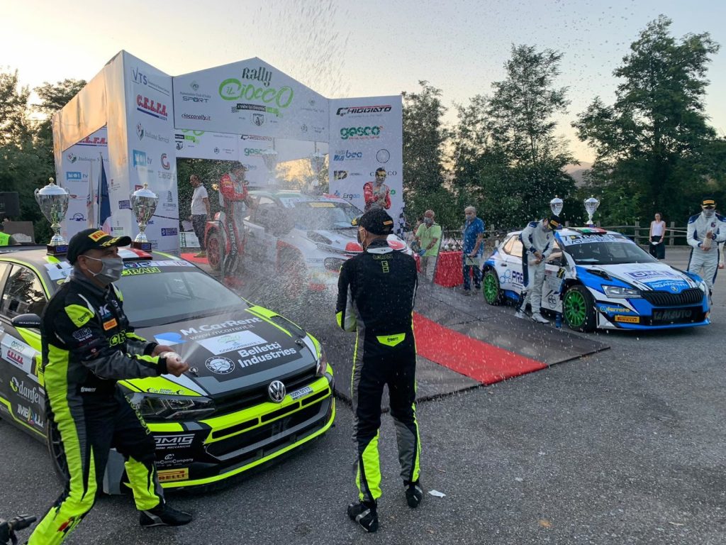 PARTERRE D’ECCEZIONE PER LA PRIMA DEL CAMPIONATO ITALIANO RALLY SPARCO AL CIOCCO