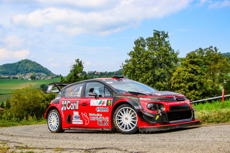 Zambon porta al Rally Porta del Gargano una Citroen C3 WRC