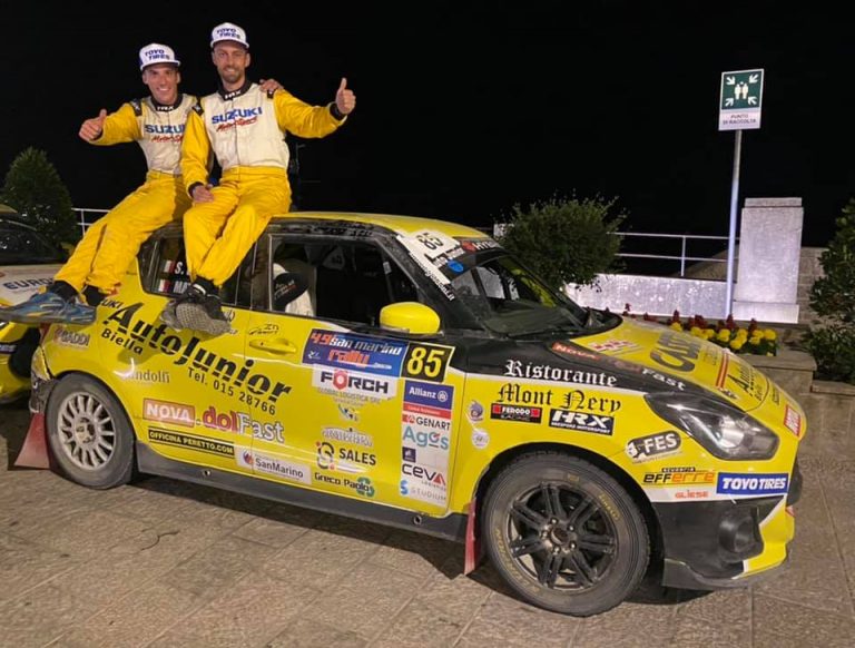 Goldoni domina al San Marino Rally