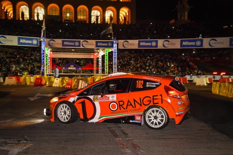 CIR, al Rally di Roma Campedelli capoccia nel caos