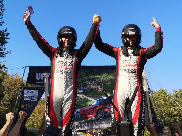 Andrea Crugnola Campione Italiano Rally 2022